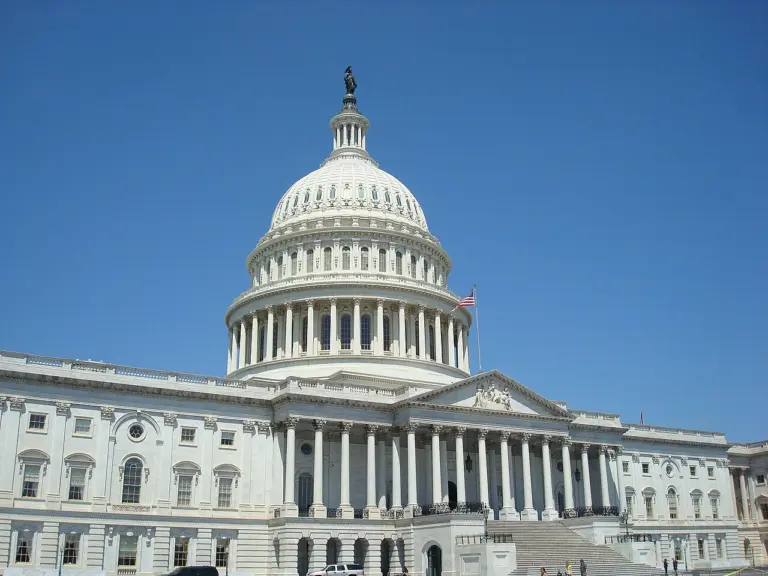 The United States Capitol building in Washington, D.C.